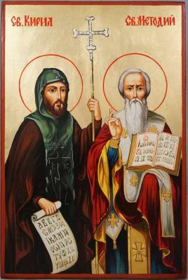St. Cyril and St. Methods, apostles to the Slavs