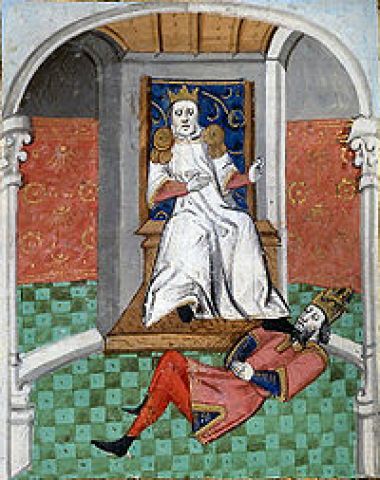 Emperor Romanos IV Diogenes captured by Alp Arslan, 1071