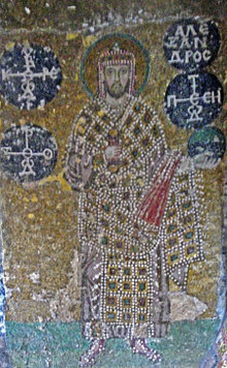 Emperor Alexander (r. 912-913), brother of Leo VI