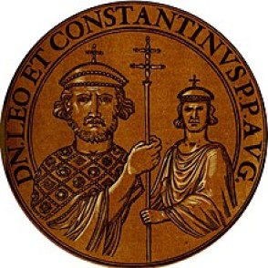 Leo IV and his son Constantine VI