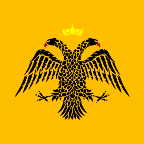 Empire of Nicaea flag (Laskaris Family crest)