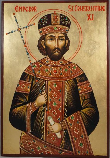 Constantine XI Dragases Palaiologos (r. 1449-1453), last Byzantine emperor