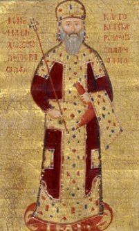 Manuel II Palaiologos (r. 1391-1425), son of John V