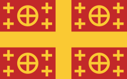 Latin Empire flag