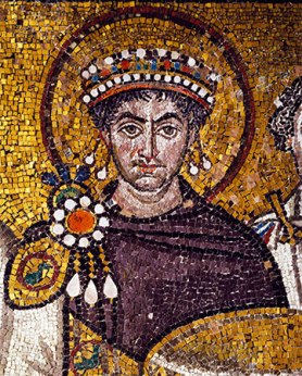 Emperor Justinian I the Great (r. 527-565)