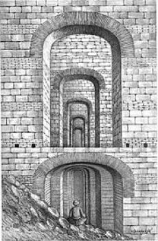 Byzantine Prison of Anemas along the walls