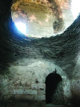Remains of a Byzantine prison