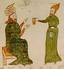Byzantine medicine illustration