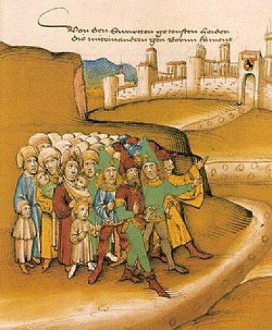 Gypsies in a medieval manuscript