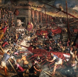 1204- The 4th Crusade, temporary fall of Constantinople