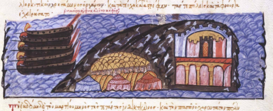 Nikephoros Phokas' Siege of Chandax in 961, Madrid Skylitzes