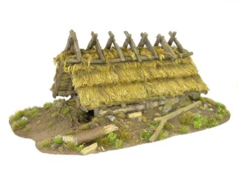 Sample Slavic hut