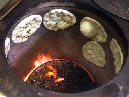 Traditional Indian bread oven