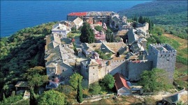 Mt. Athos monastery community, Greek Macedonia