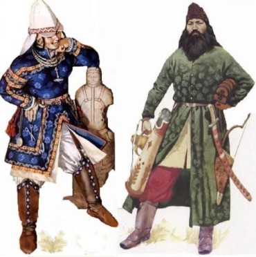 Pecheneg warriors