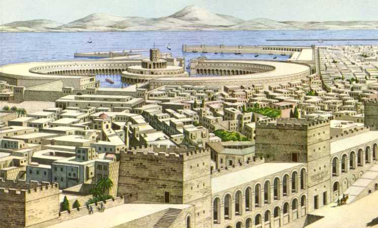 Carthage, capital of Byzantine North Africa