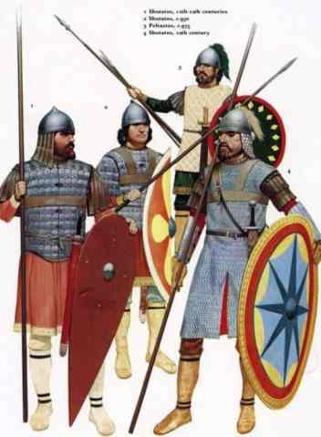 Akritai, Byzantine infantry border guards of the Themes