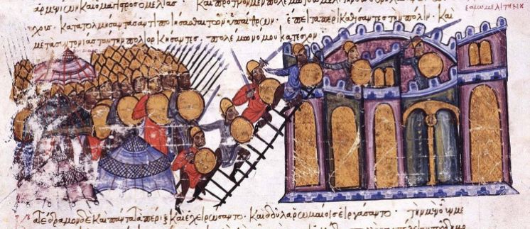Byzantine siege of Melitene, 934 in the Madrid Skylitzes