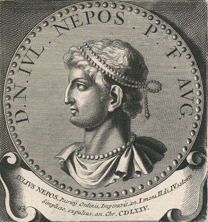 Julius Neops, Western Roman Emperor (r. 474-475), de jure emperor in Dalmatia (475-480)