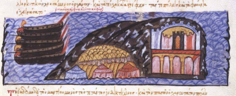 Byzantine Siege of Chandax from the Arabs