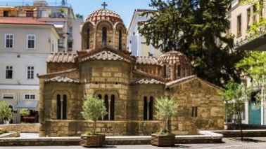 Byzantine church in Athens