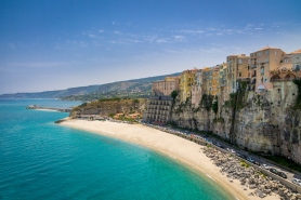 Cliffs and beaches of Calabria