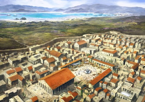 Corinth, once the capital of the Peloponnesian Theme