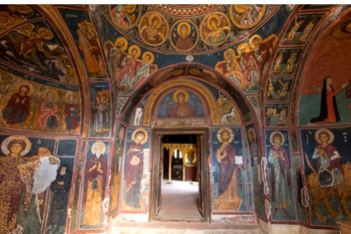 Byzantine church art in Cyprus