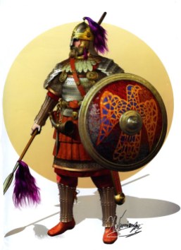 Elite Byzantine Tagmata soldier