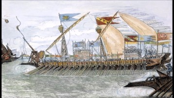 Medieval Venetian ship