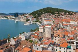 Split, Croatia (Spalatum) along the Dalmatian Coast