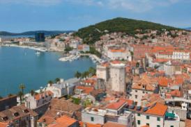 Split, Croatia (Spalatum) along the Dalmatian Coast