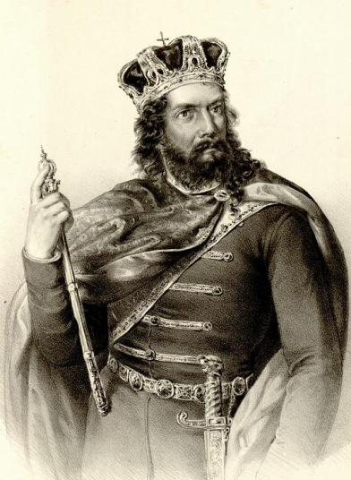 Stefan the First Crowned, First King of Serbia (r. 1217-1228)