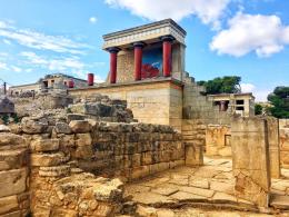 Minoan Civilisation ruins in Crete