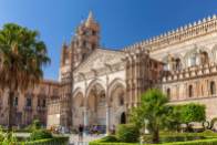 Mix of Byzantine, Arab, and Norman architecture in Sicily