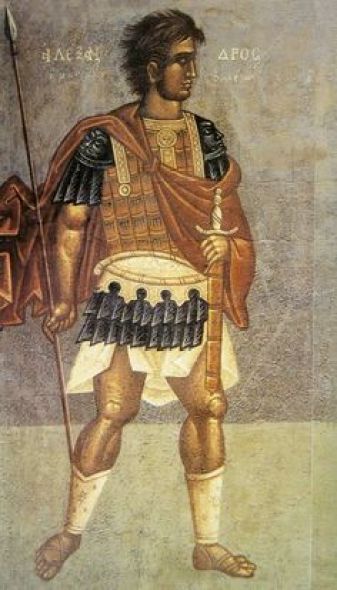 Alexander the Great in Byzantine art