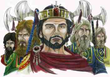 Basil II and his Varangian Guards