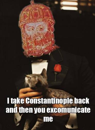 Meme of Michael VIII's excommunication