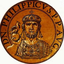 Emperor Philippikos Bardanes (r. 711-713)
