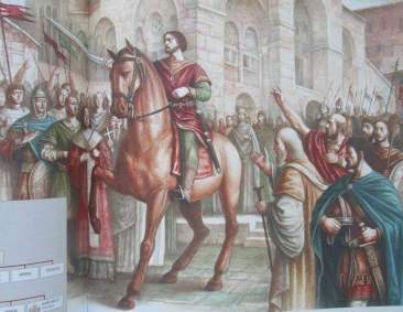 Isaac II Angelos proclaimed emperor, 1185