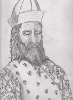 Emperor Manuel II Palaiologos (r. 1391-1425), son of John V