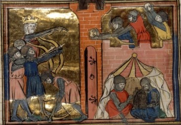 John II's army in battle in Asia Minor, 1137