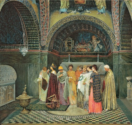 Empress Verina and her attendants