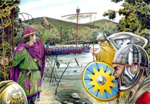 Byzantine army of Maurice in the Danube