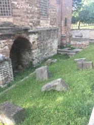 Ruins beside the Hagia Eirene