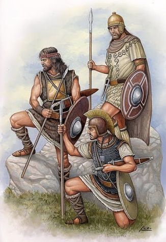 Ancient Iberian people (natives of Spain before Roman occupation)