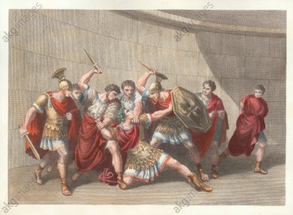 Assassination of Caligula by the Praetorians, 41AD