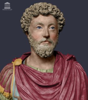 Emperor Marcus Aurelius (r. 161-180)