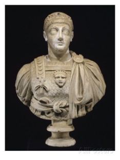 Emperor Valentinian III of the west (r. 425-455)