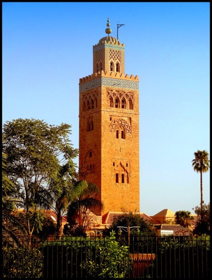 Koutoubia Mosque, Morocco, built by the Almohads, 12th century